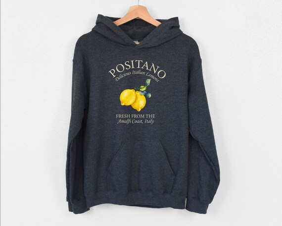 Positano Hoodie Amalfi Coast Hoodie Italy Traveler Hoodie Funny Lemon Hoodie Italian Summer Hoodie Capri Hoodie Italian Islands Hoodie Etsy