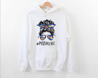 Postal Life Hoodie, Postal Worker Hoodie, Delivery Service Hoodie, Postal Hoodie, Mail Person Hoodie, Mail Woman Gift, Postal Service Hoodie