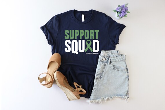Scoliosis Awareness Shirt Pretty Flower Support Gift Scoliosis Awareness Shirt Pretty Flower Support Gift