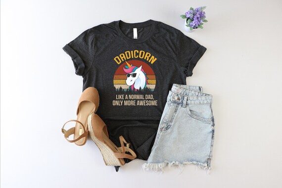 Mens Dadicorn Shirt Funny Unicorn Best Dad Father's Day Gift Mens Dadicorn Shirt Funny Unicorn Best Dad Father's Day Gift