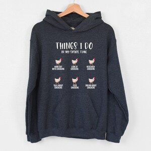 Chicken Hoodie, Crazy Chicken Lady Hoodie, Farm Life Hoodie, Chicken Mom Hoodie, Farm Family Hoodie, Hoodie For Farmer, Animal Lover Hoodie