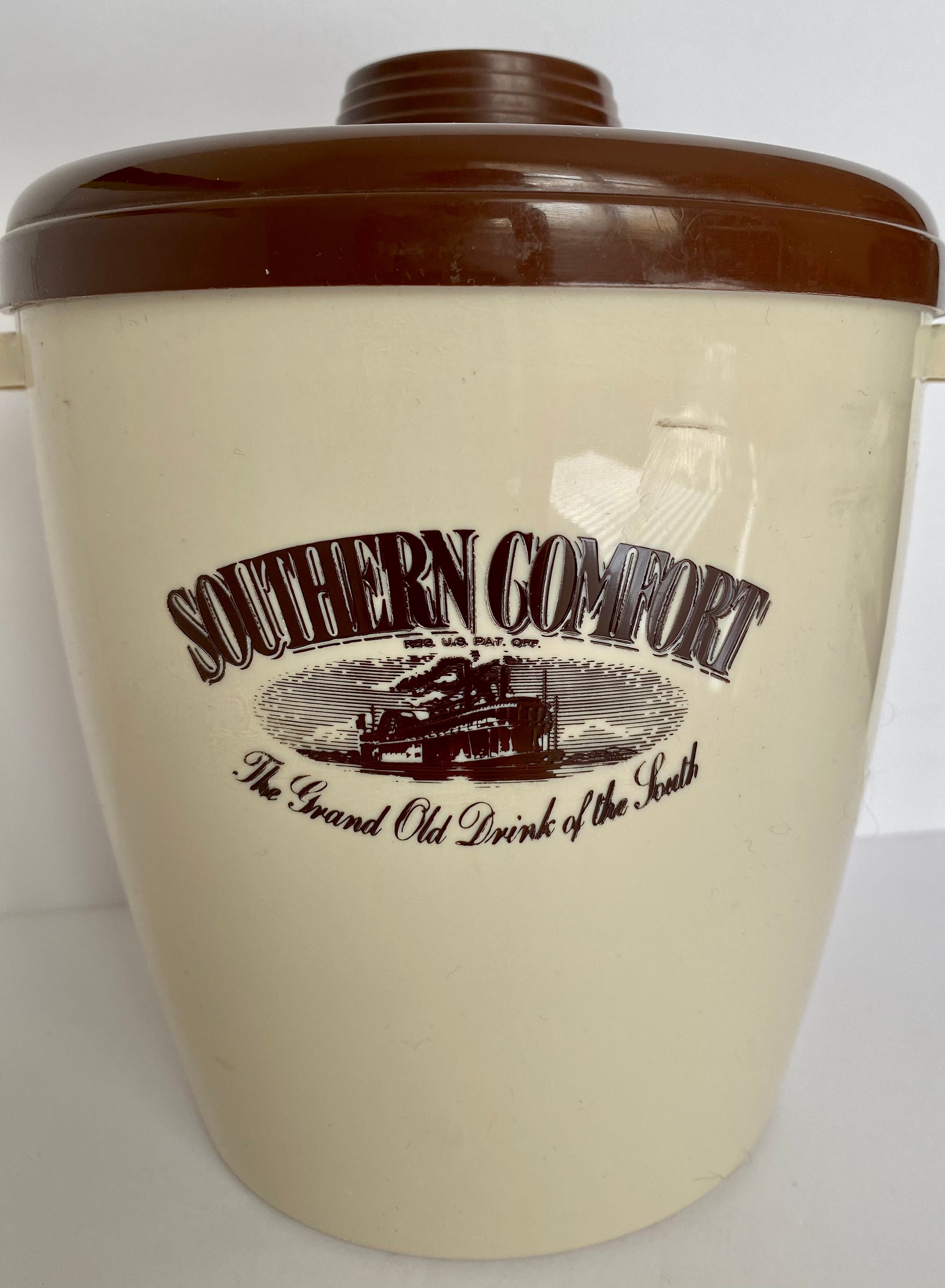 Vintage Southern Comfort Plastic 3Piece Ice Bucket Retro Etsy