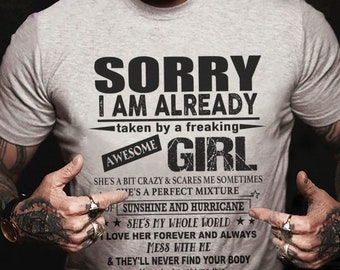 I Am Taken Shirt Etsy