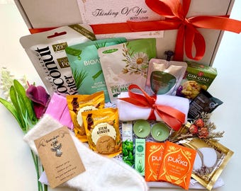 Chemotherapy Self Care Package, Cancer Gift Box For Woman, Cancer Pamper Pack, Chemo Therapy Gift, Get Well Soon Box, Thinking Of You Box
