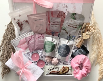 Luxury 40th Birthday Pamper Gift Box for Her, 40th Birthday Self