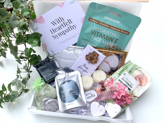 Bereavement Thinking Of You Care Package, Deepest Sympathy Self Care Gift, Sorry For Your Loss Condolence Gift Box, Hug In A Box