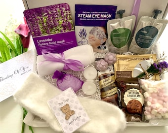 Chemo Care Package For Women, Get Well Soon Gift, Self Care Package, Cancer Gift Box, Chemotherapy Gift, Pamper Hamper, Thinking Of You Gift