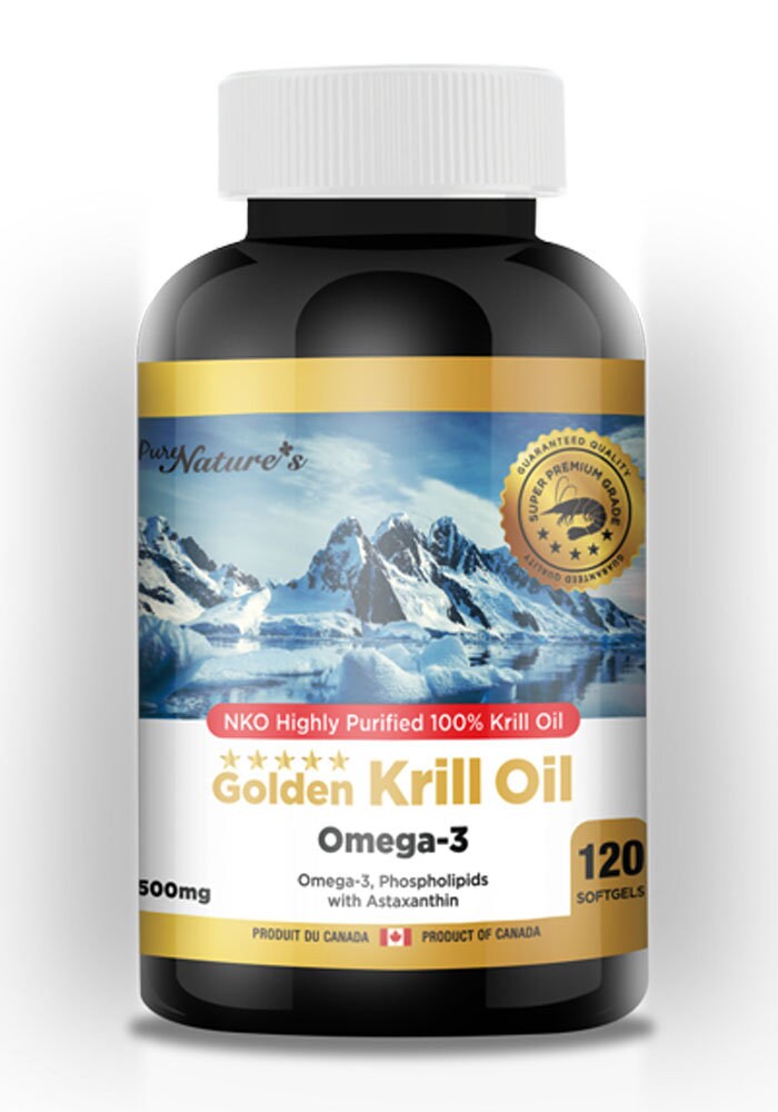 PNC Golden Krill Oil Omega 3 NKO Highly Purified 100 Krill Etsy