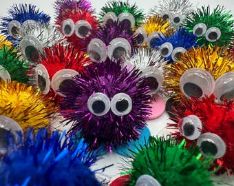 Party Favors Goody Bag & Piñata Fillers: Quiet Critters Desk Pets, Warm Fuzzies, Non Candy Kids Birthday Toys