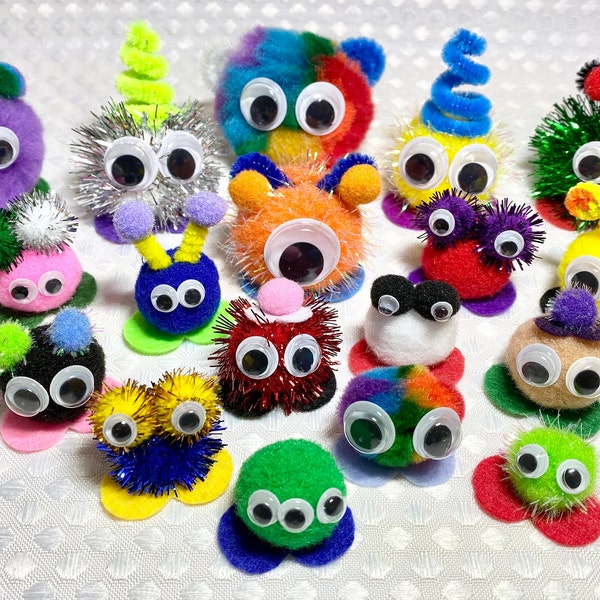 Quiet Critters (20) School Incentive, Warm Fuzzies Classroom Creatures, Behaviour Management Teacher Gift, Desk Pet