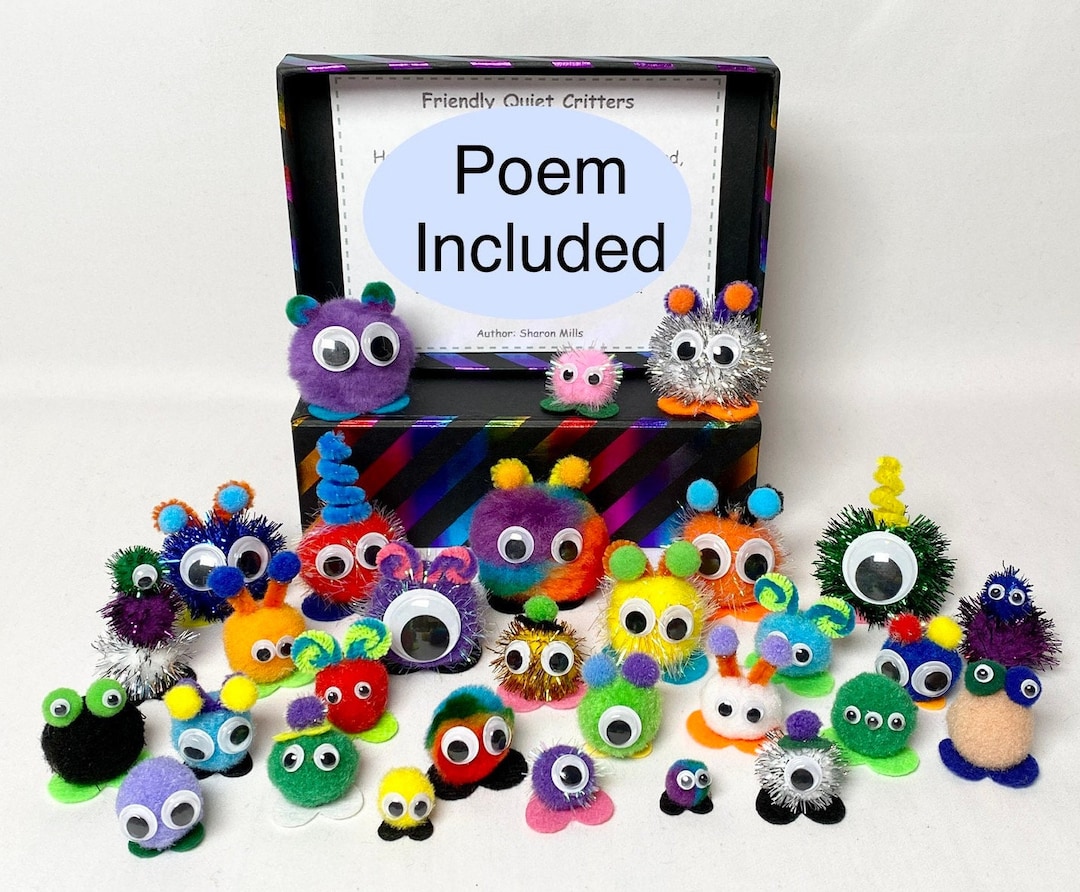Quiet Critters 30 Behavior Management Teacher Gift Warm Etsy