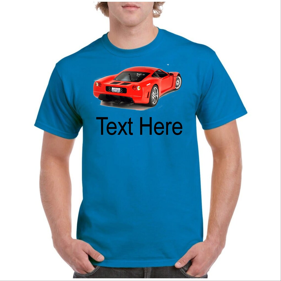 Sports car T Shirt Personalised Sports car print Gifts for Etsy