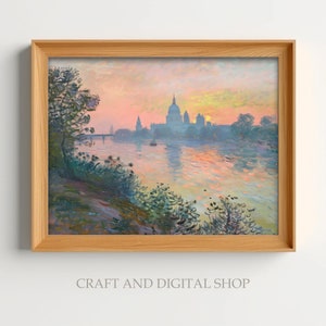 Set mit 20 digitalen Downloads, The Beauty of London England, Ölgemälde, Wandkunst-Digitaldrucke, Landschaft, Tableau Bild 5