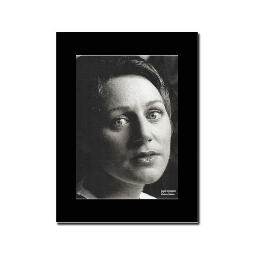 Cocteau Twins Elizabeth Fraser Dark Matted Mounted - Etsy
