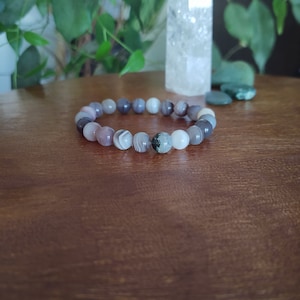 Botswana Agate Stretch Bracelet