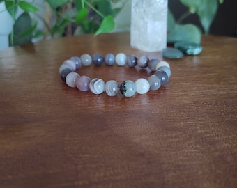 Botswana Agate Stretch Bracelet