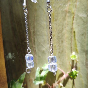 Ice Cubes for Your Ears-Suncatcher Earrings