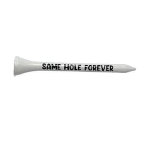 Bachelor Party Golf Tee | Funny Golf Tee | Same Hole Forever | Bachelor Golf