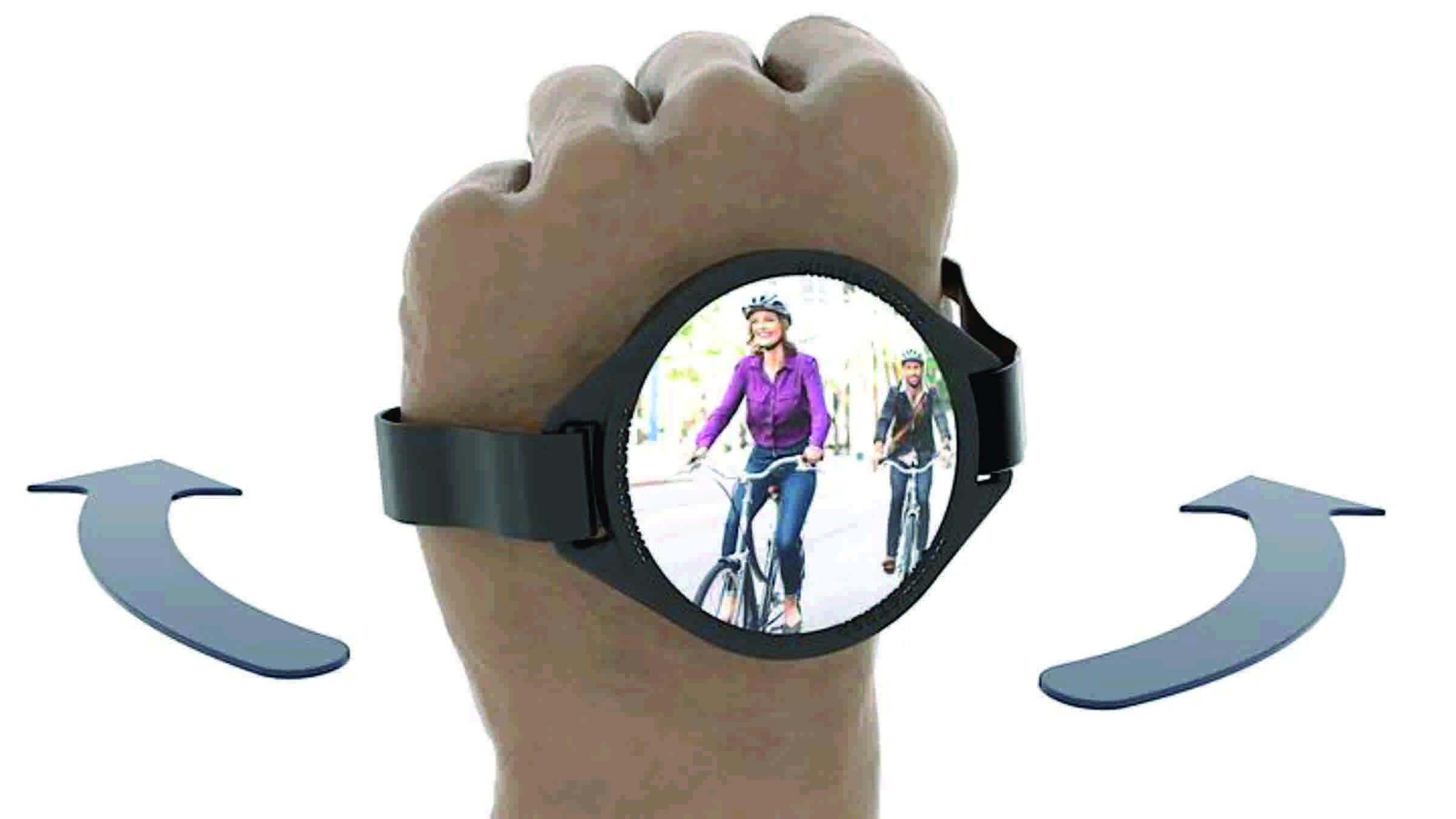 Runners Walkers Cyclists RearView Mirror Hand Mounted Etsy