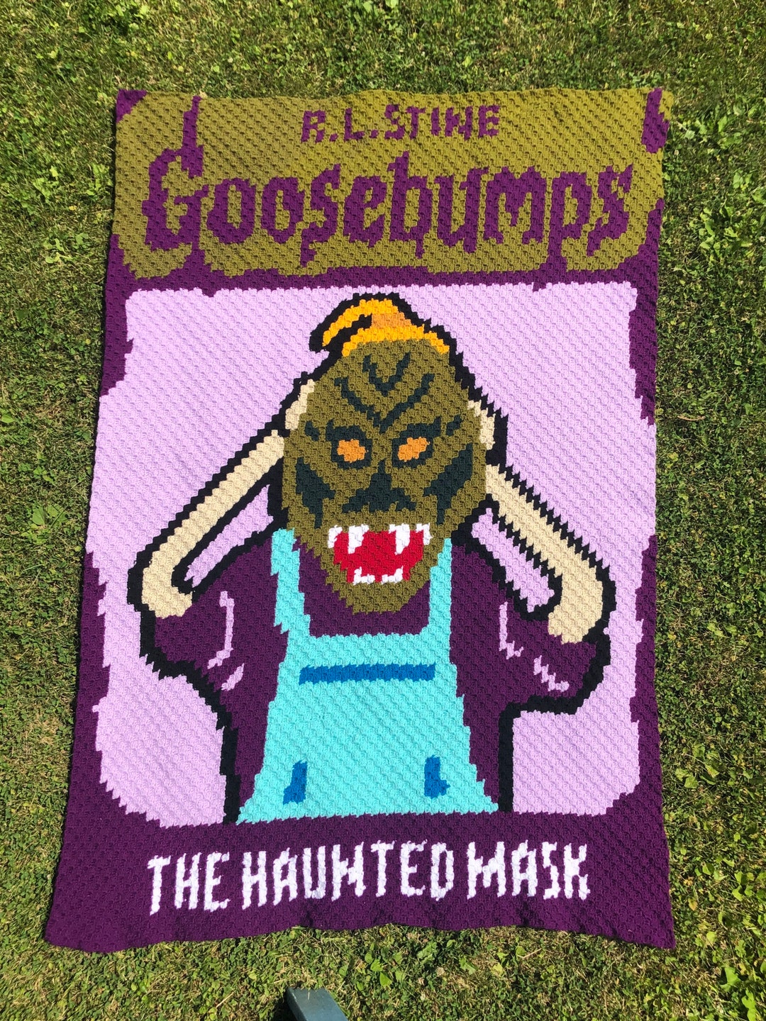 CROCHET PATTERN, Goosebumps Blanket, C2C Pattern Etsy