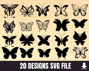 Download Butterflies Svg Etsy