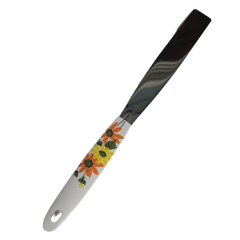 Vintage Ekco Country Garden Daisy Stainless Metal Spatula Etsy