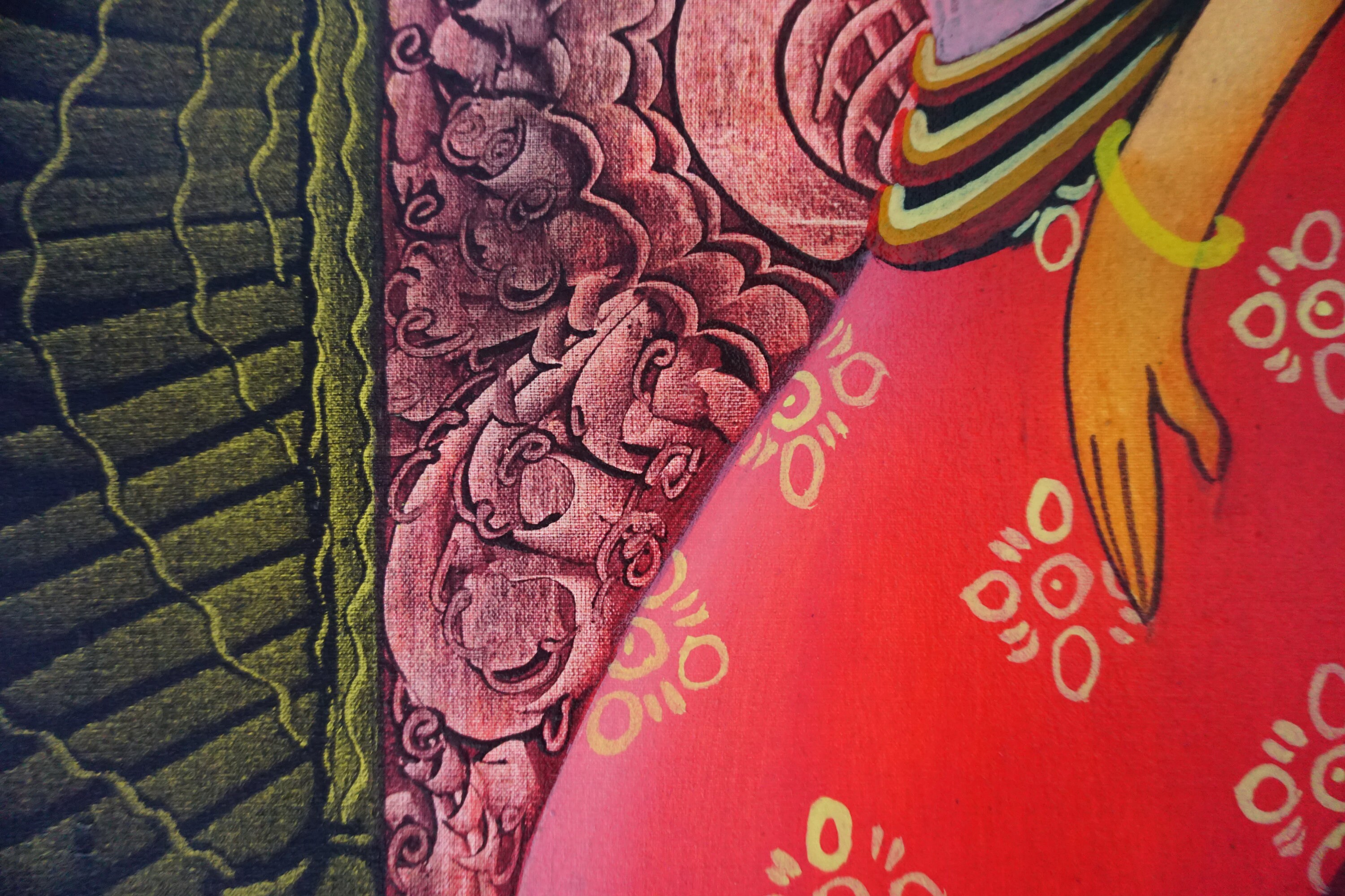 Balinese Women Painting Balinese Art Original Painting Wall Etsy