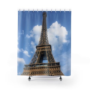 Eiffel Tower, Paris - Shower Curtains