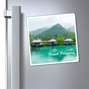 French Polynesia Fridge Magnet