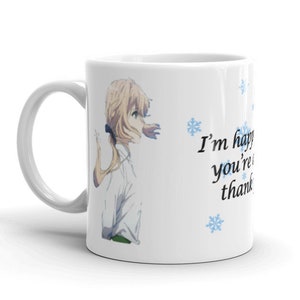 Violet Evergarden Mug/Violet Evergarden Gift/Violet Evergarden Merch/Anime Gift/Manga Gift