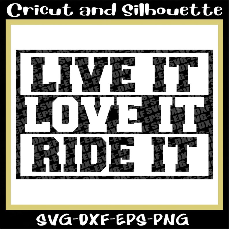 Motocross Svg Ride Svg Racing Svg live It Love It - Etsy