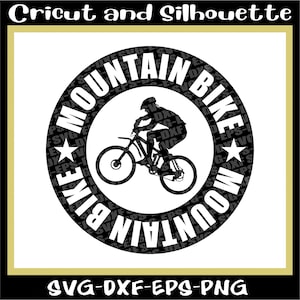 Mountain Bike Svg, MTB Svg, &quot;Cool MTB Design Svg Files&quot; Bike, MTb, Downhill, Biker Eps,Svg,Dxf,Png,Cricut,Silhouette