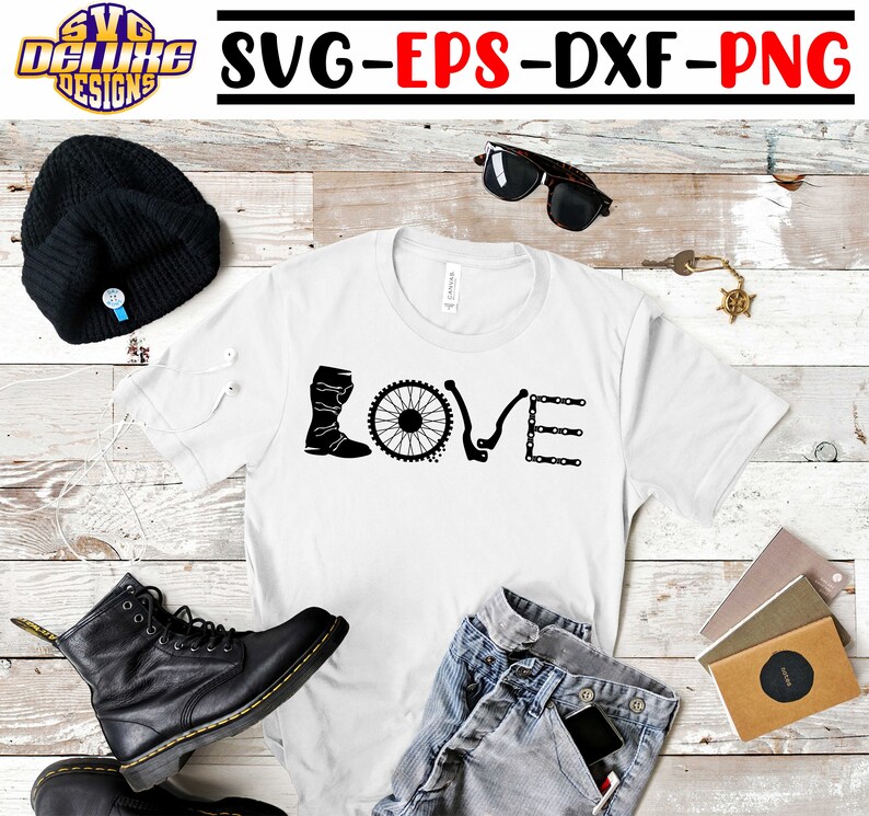 Download Motocross Svg Files Print Motocross Love Dirt | Etsy