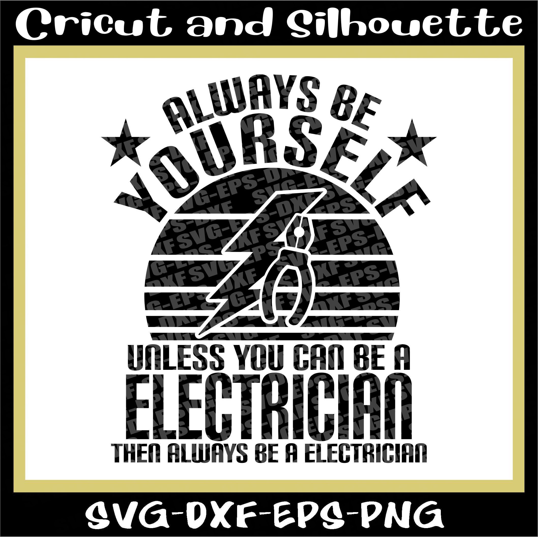 Electric Svg Electrician Svg Electricity Svg always Etsy Canada