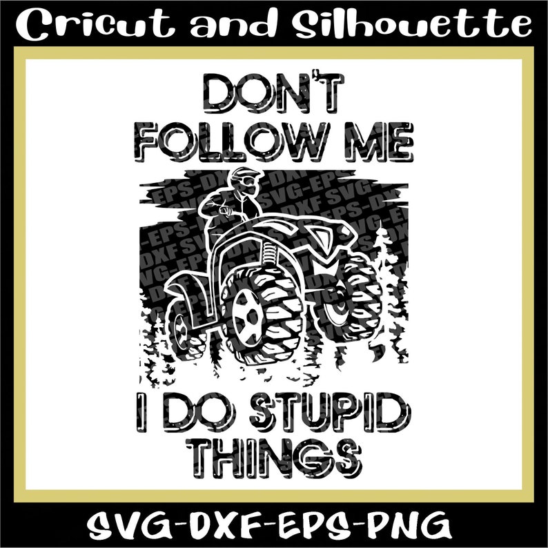 Atv Svg Off Road Svg 4 wheel Svg Dirt Bike Svg Etsy