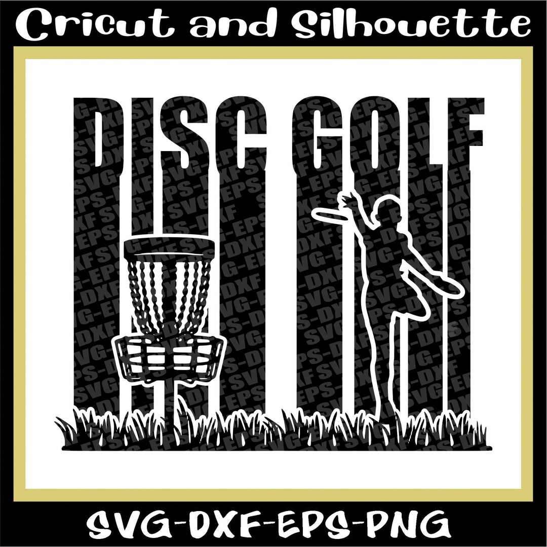 Disc Golf Svg, Disc Golf disc Golf Design Art Print Files, Disc, Golf