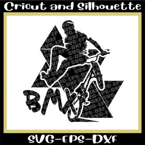 BMX Svg, BMX Minimalistic Freestyle, Bike Svg, Stunt, Freestyle
