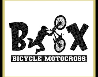 Bmx Svg Png Eps Dxf Cut Files Cutting for Cricut - Etsy