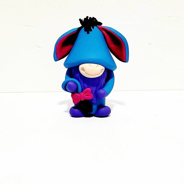 Miniature Gnome/ Winnie The Pooh Inspired Eyore /Garden Gnome/Tiered Tray