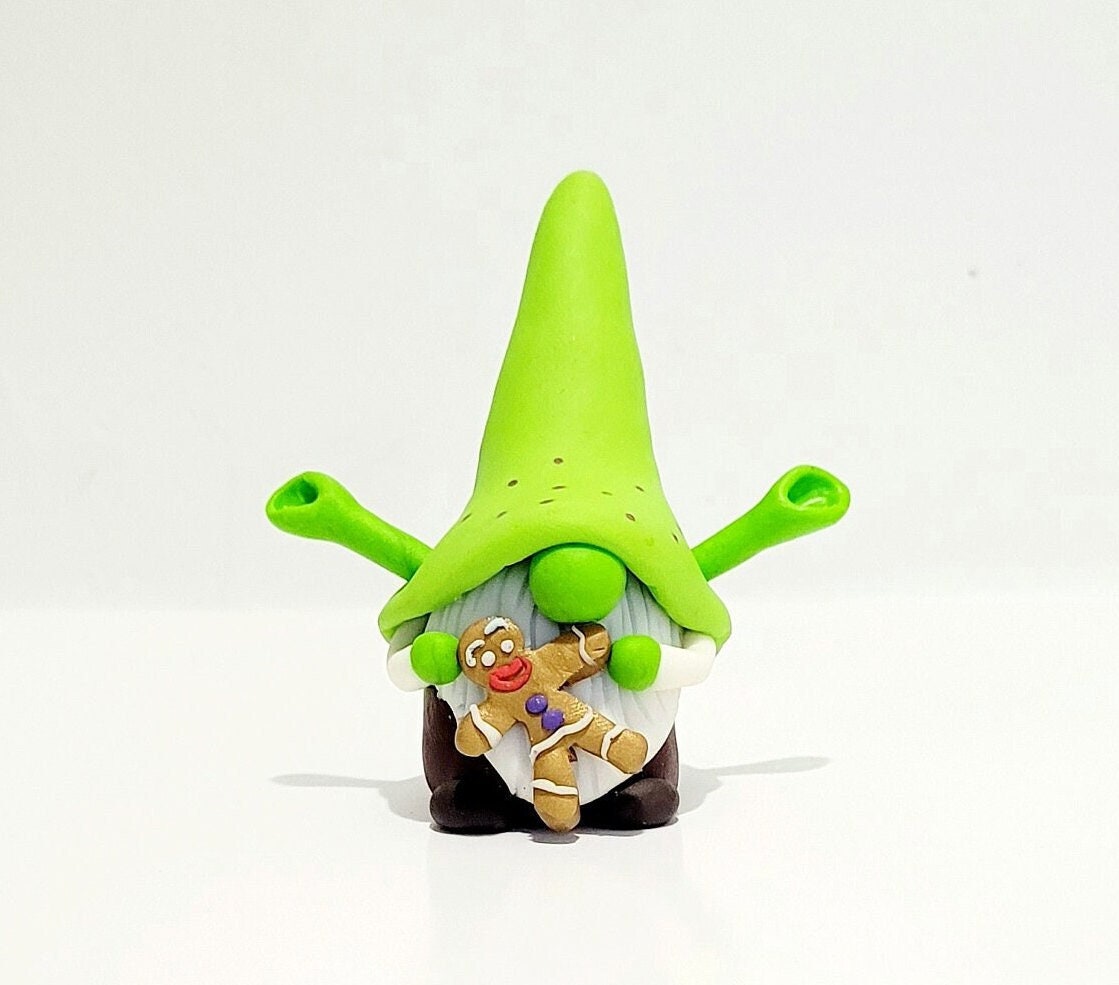 Shrek Gnome/ Miniature Gnome/ Garden Gnomes/ Miniatures/Summer Gnome/Gift/ Disney Inspired