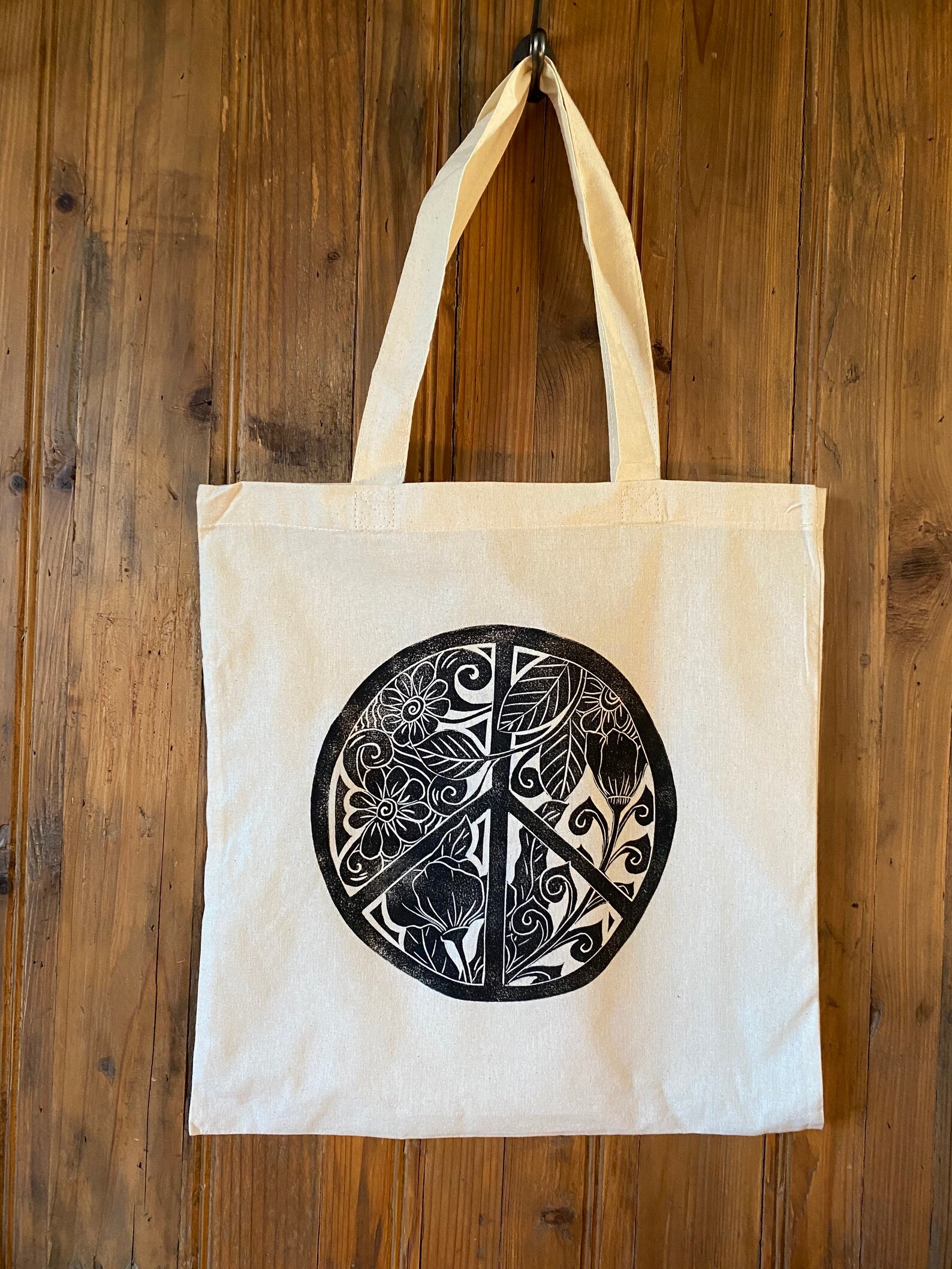 Peace tote bag Etsy