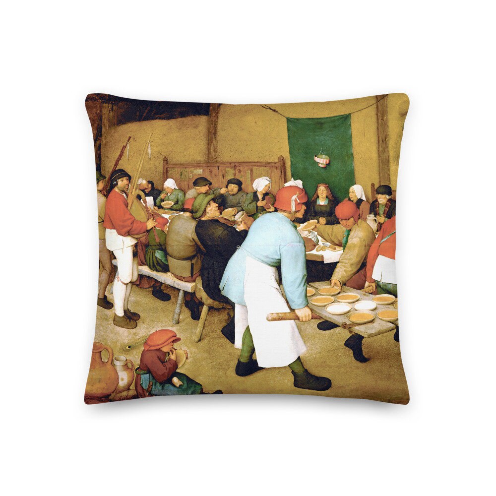 Coussin Décoratif Brueghel L'ancien Le Repas de Noces