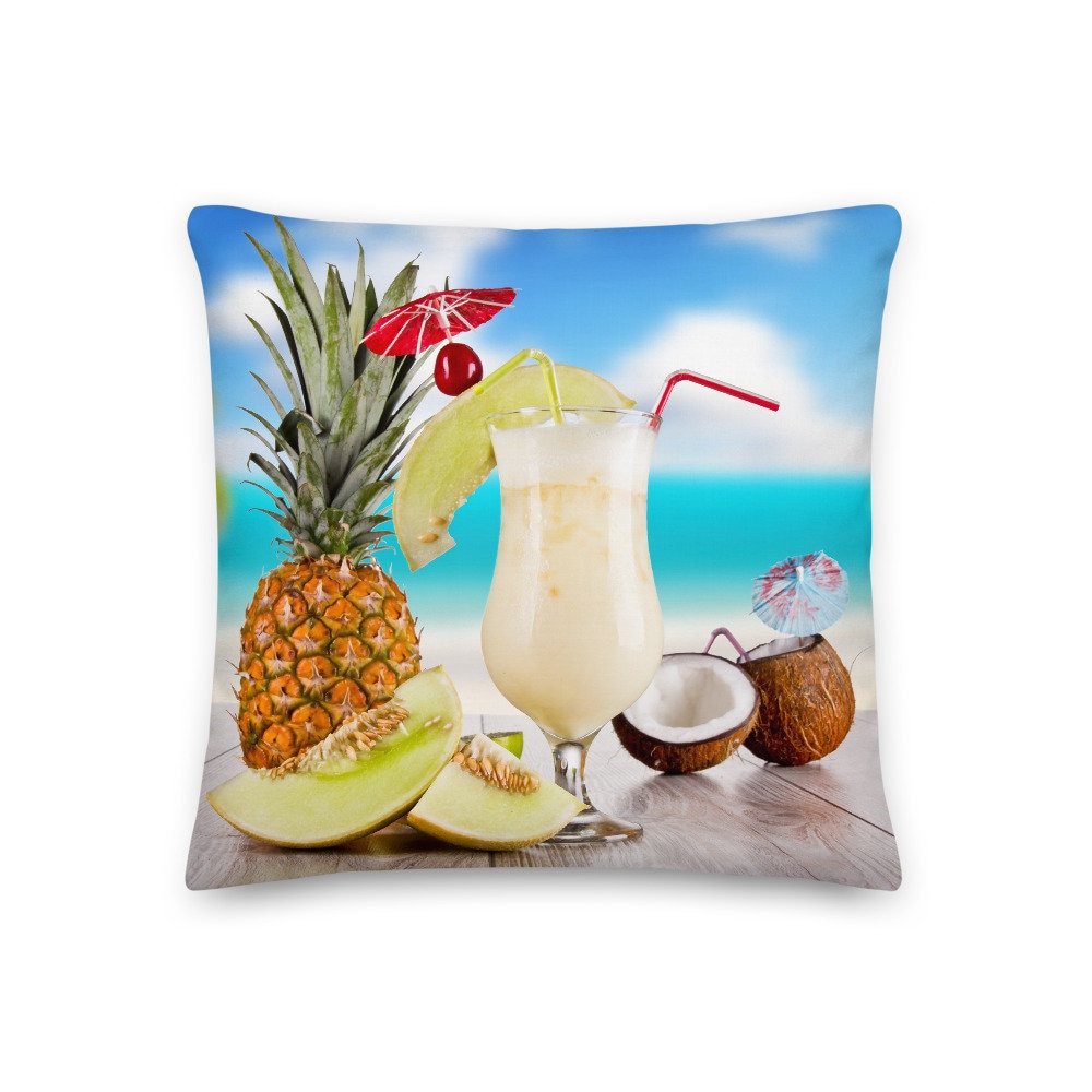 Coussin Décoratif Vacances Dans Les Îles