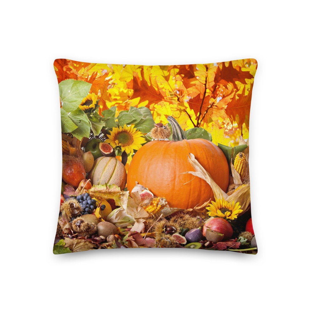 Coussin Décoratif Symboles de L'automne