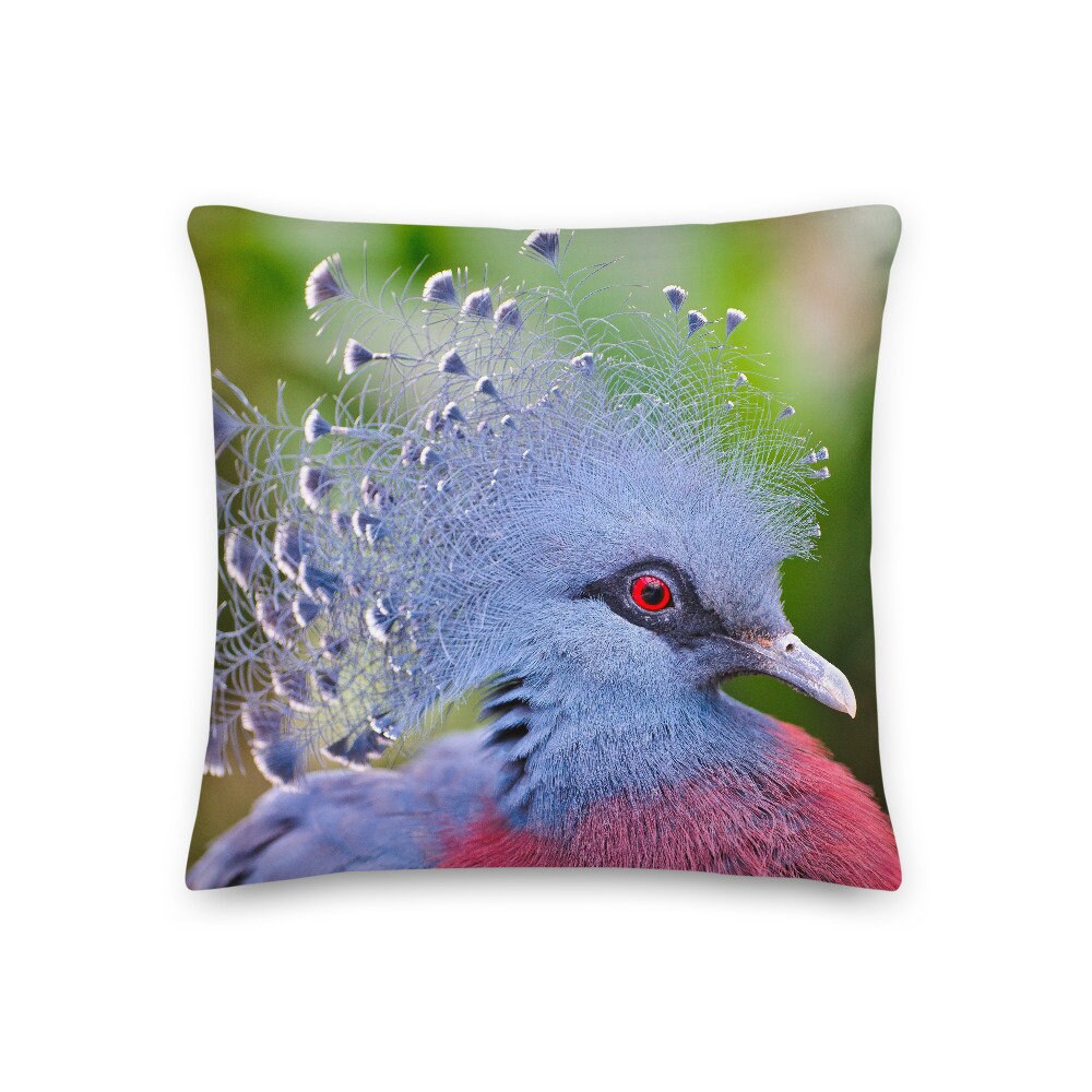 Coussin Décoratif Pigeon Goura de Victoria