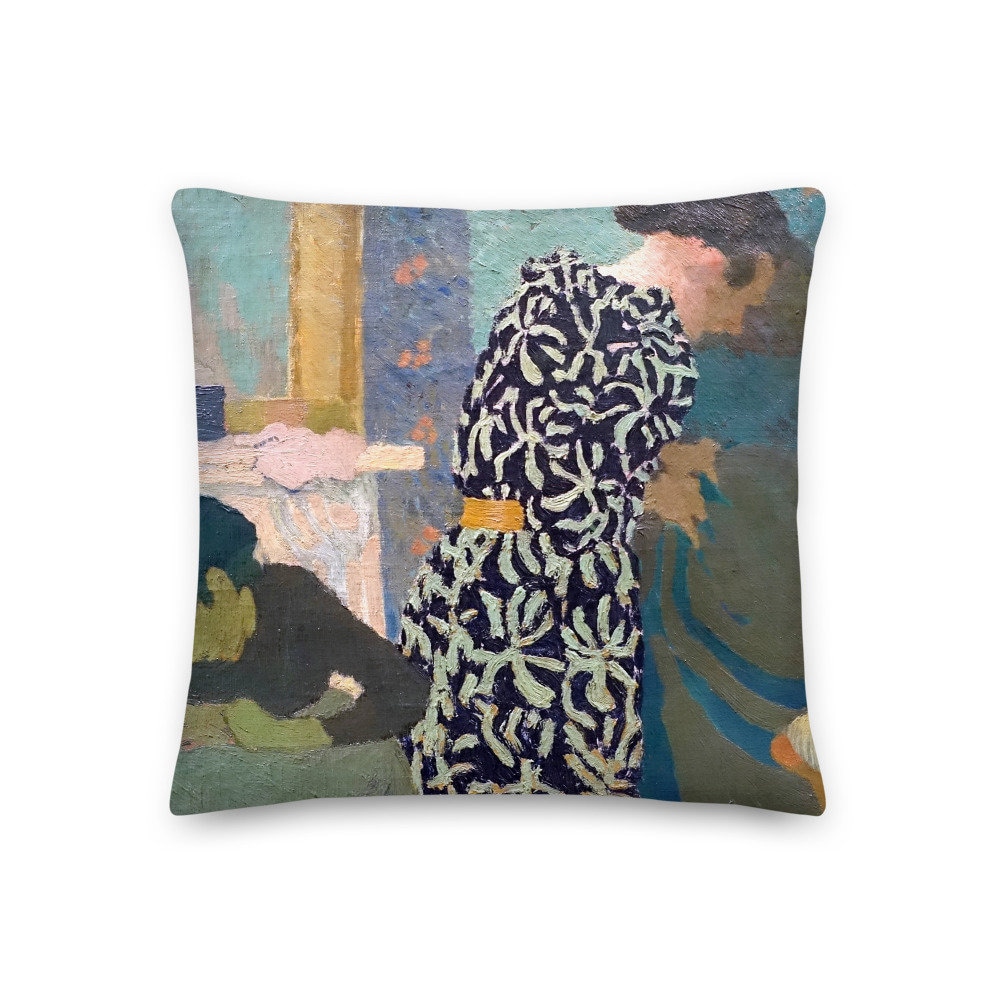 Coussin Décoratif Vuillard La Robe Fleurie