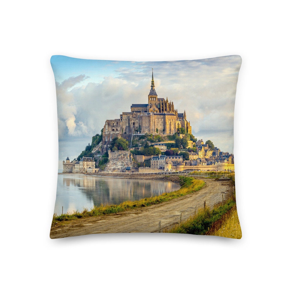 Coussin Décoratif France Mont Saint Michel