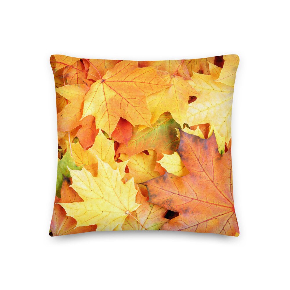 Coussin Décoratif Feuillage Automnal