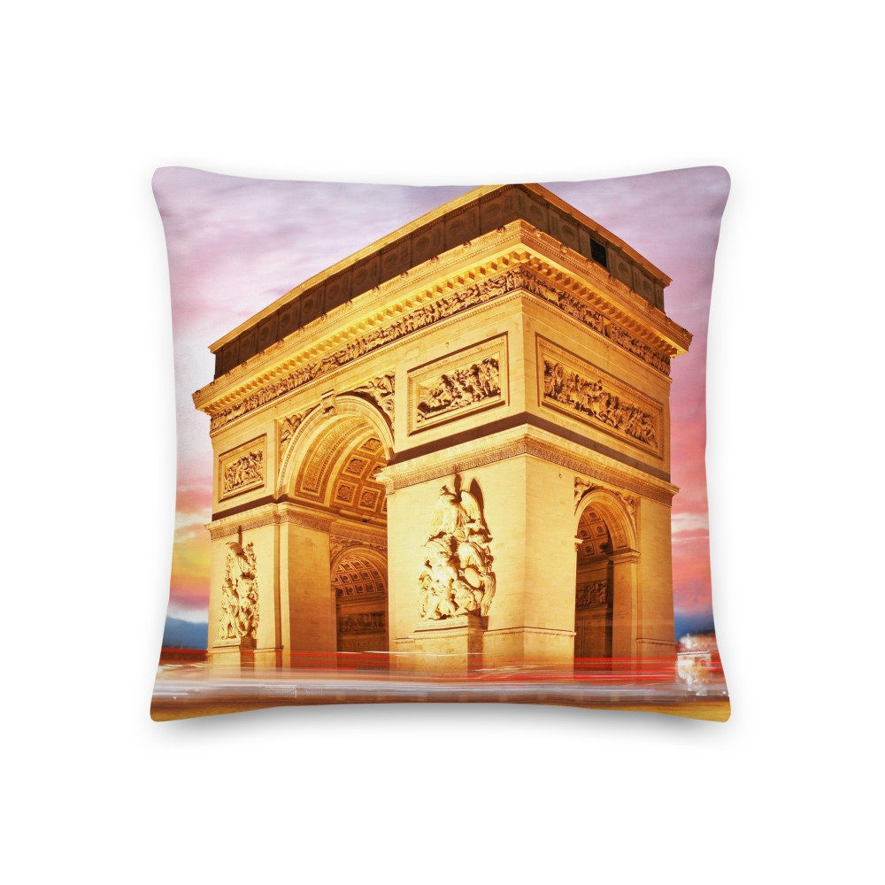 Coussin Décoratif France Arc de Triomphe