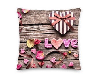 Decorative Cushion / Pillow Valentine's day Love